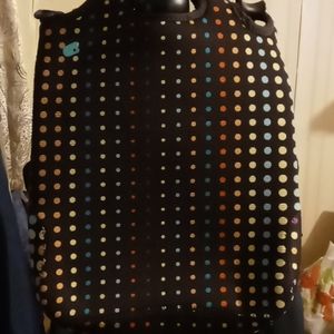 Unisex Messenger Neoprene Dot Bag.